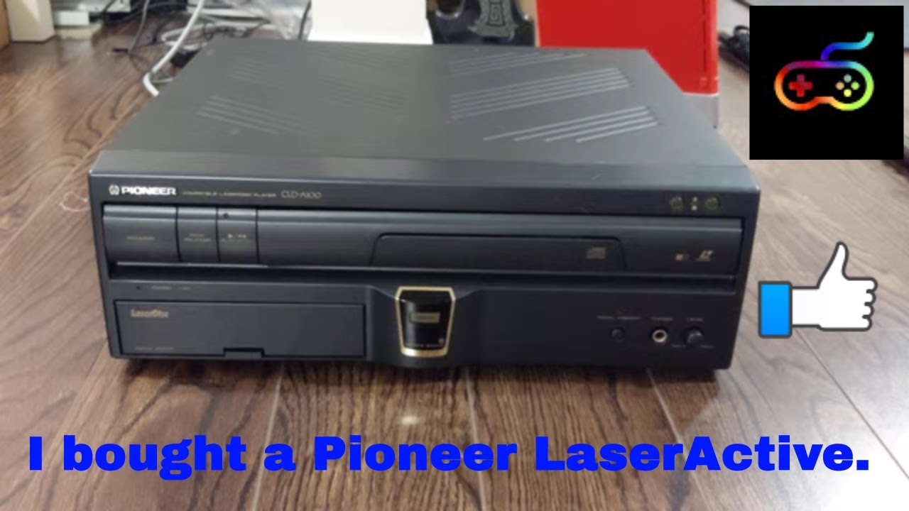 The Pioneer LaserActive. My first impressions on my very first unit.