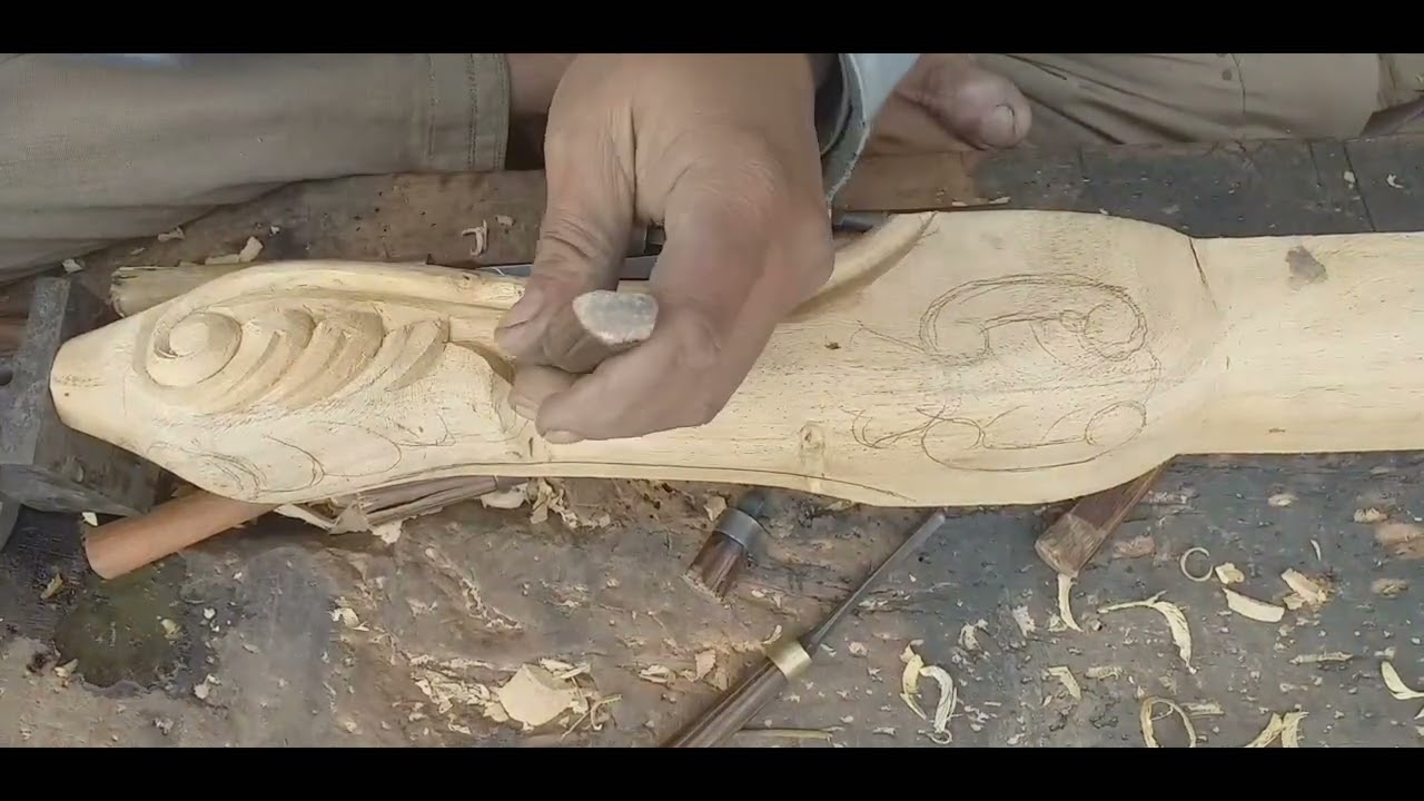 Baltoriya table design wood carving design #1 #video #art