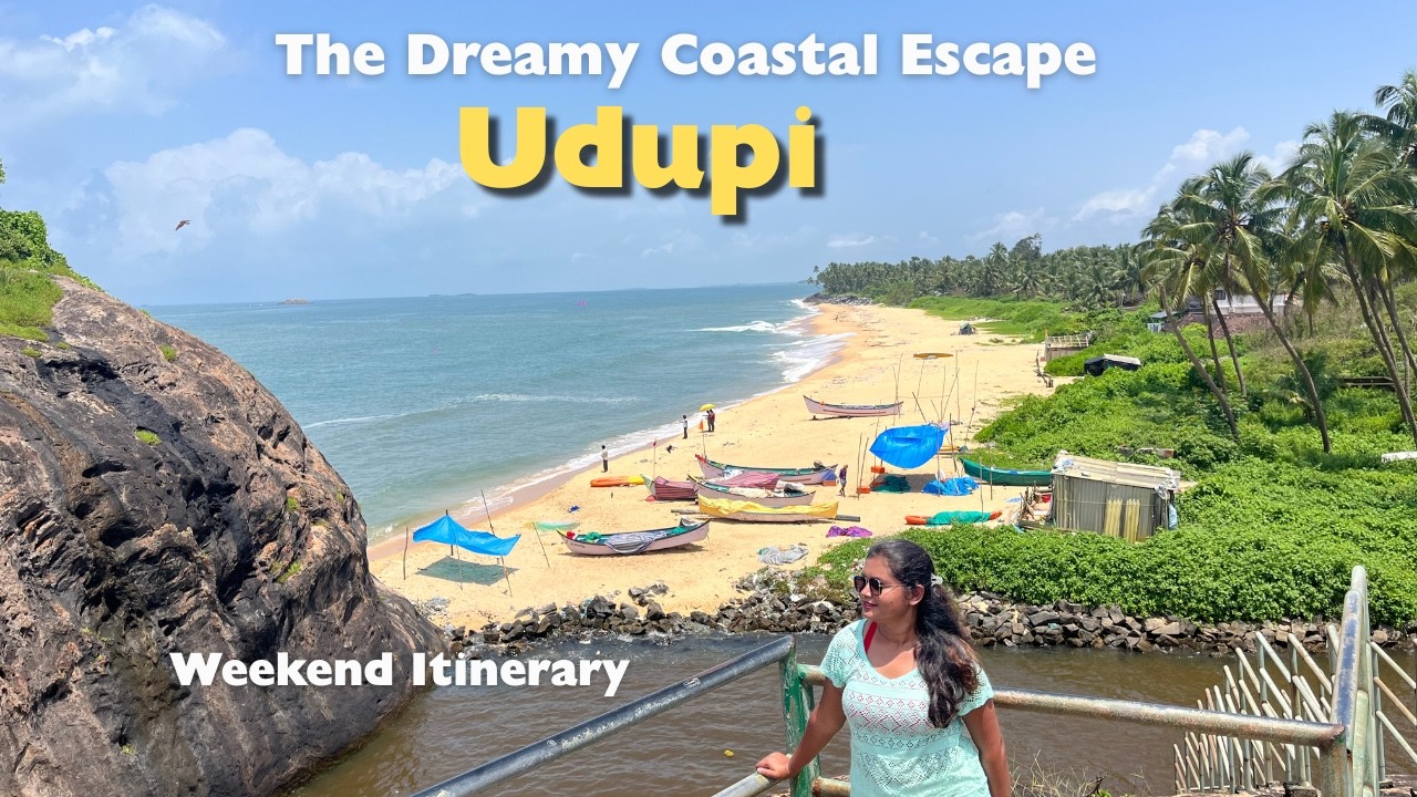 Perfect Weekend in Udupi 🌴 Beaches, Sunsets & Temple Vibes | Travel Guide