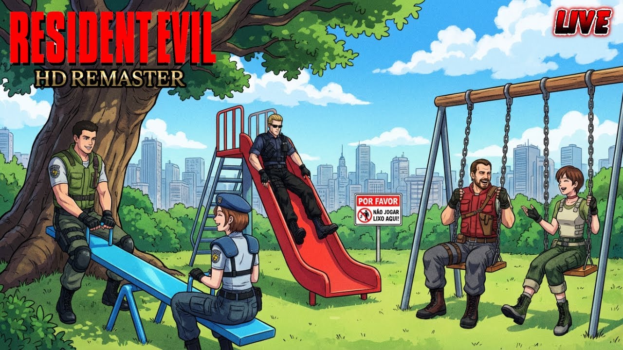 Resident Evil HD Remaster (PC) Parte 1