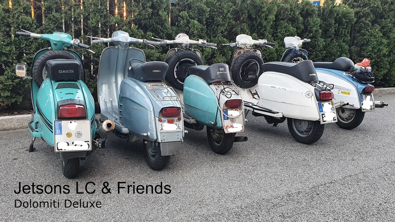 Jetsons Lambretta Club & Friends - Dolomiti Deluxe - Dolomite Alps, 2020