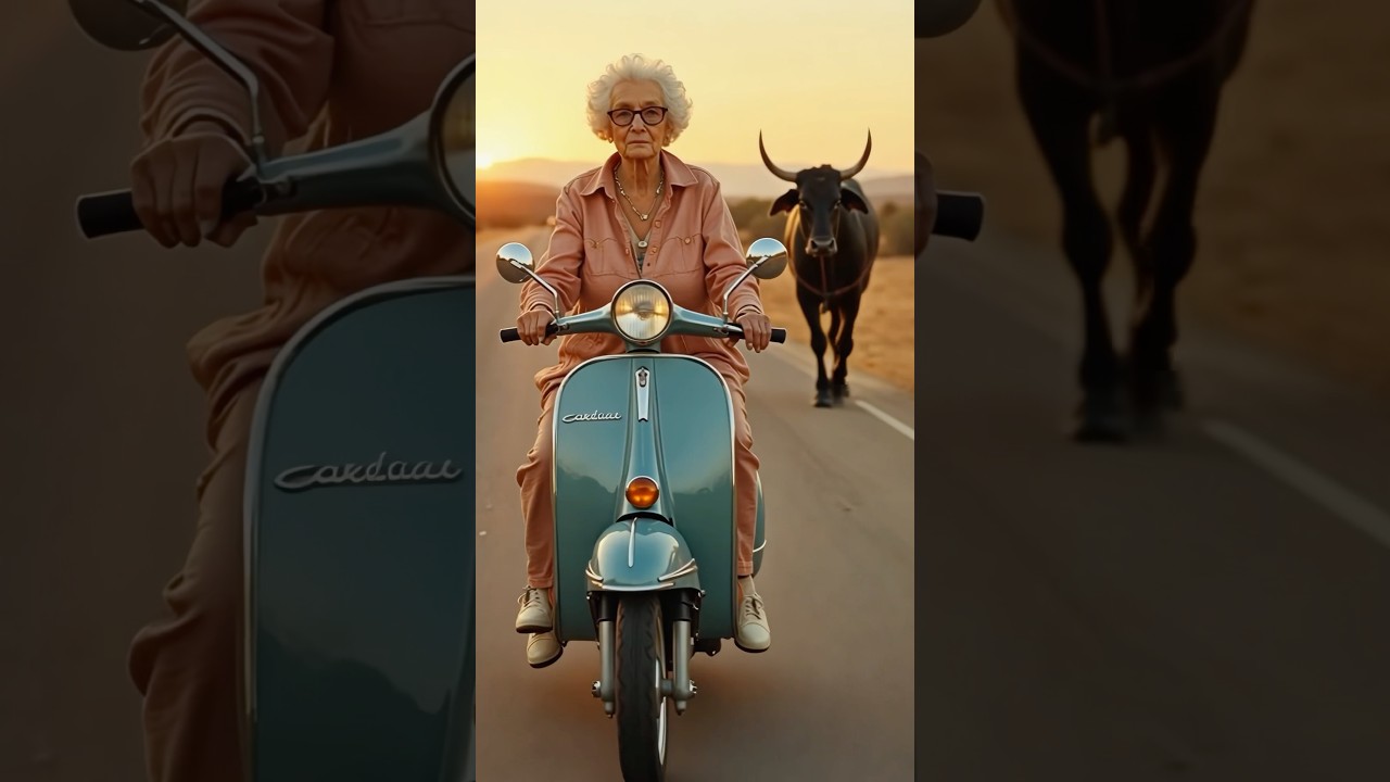 Fearless, wild, and full of life 👵🏻 #granny #grandma #funnyvideo #lifeafter50 #ai
