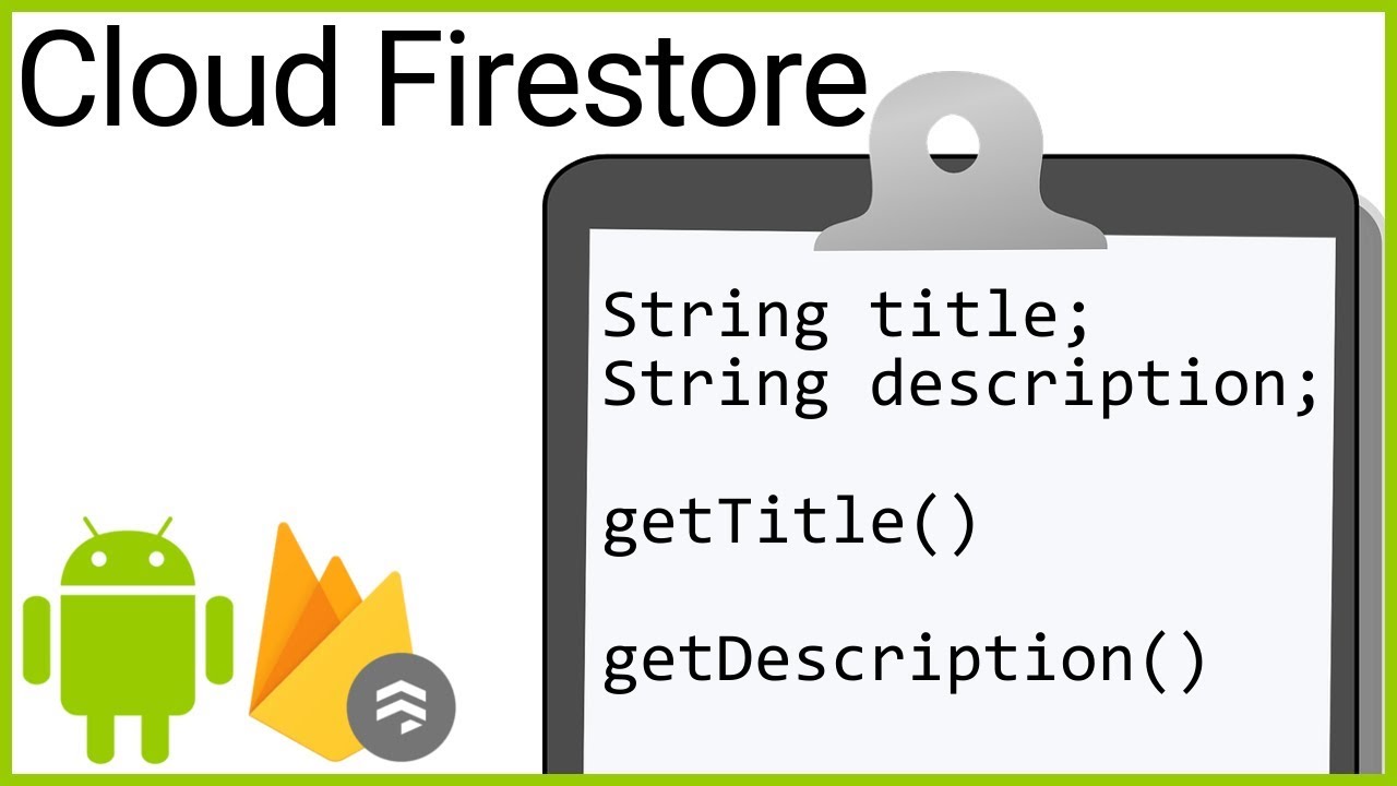 Firestore Tutorial Part 7 - CUSTOM JAVA OBJECT - Android Studio Tutorial