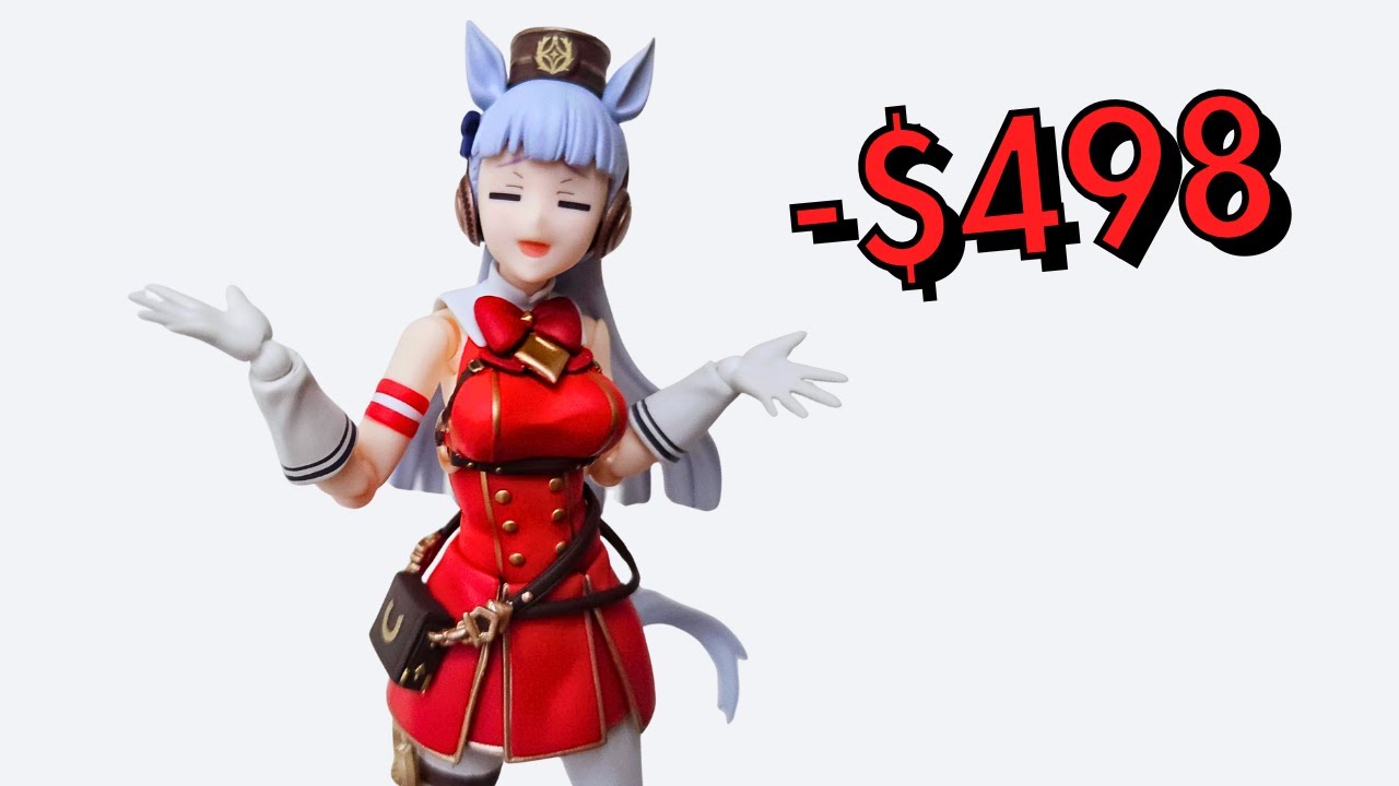 Случайная импульсивная покупка | Распаковка и демонстрация Gold Ship Umamusume Figma 584
