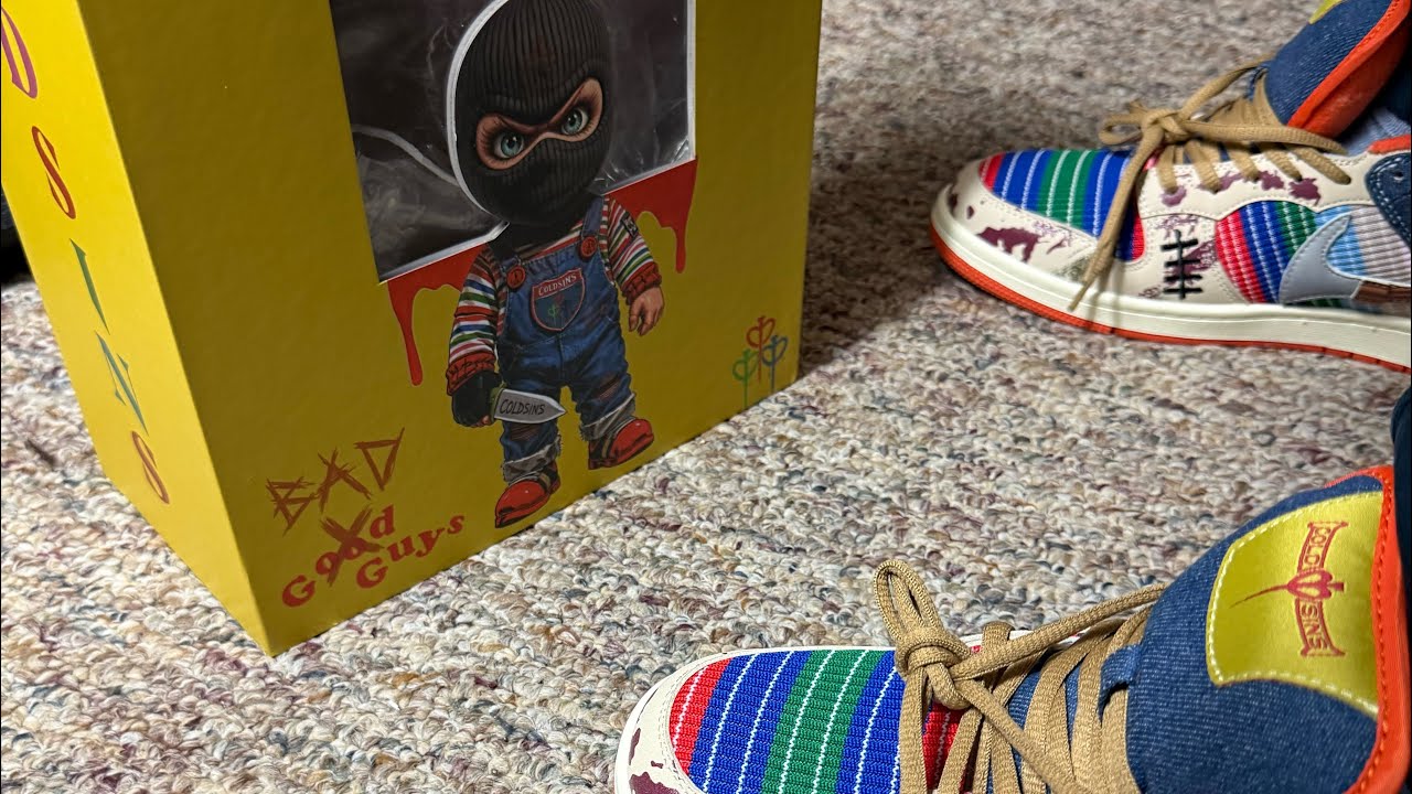 COLDSINS CHUCKY THE SLAYER X Travis Scott Lows REVIEW IN HAND boy they Are Some 🔥 🔥 🔥 🔥 