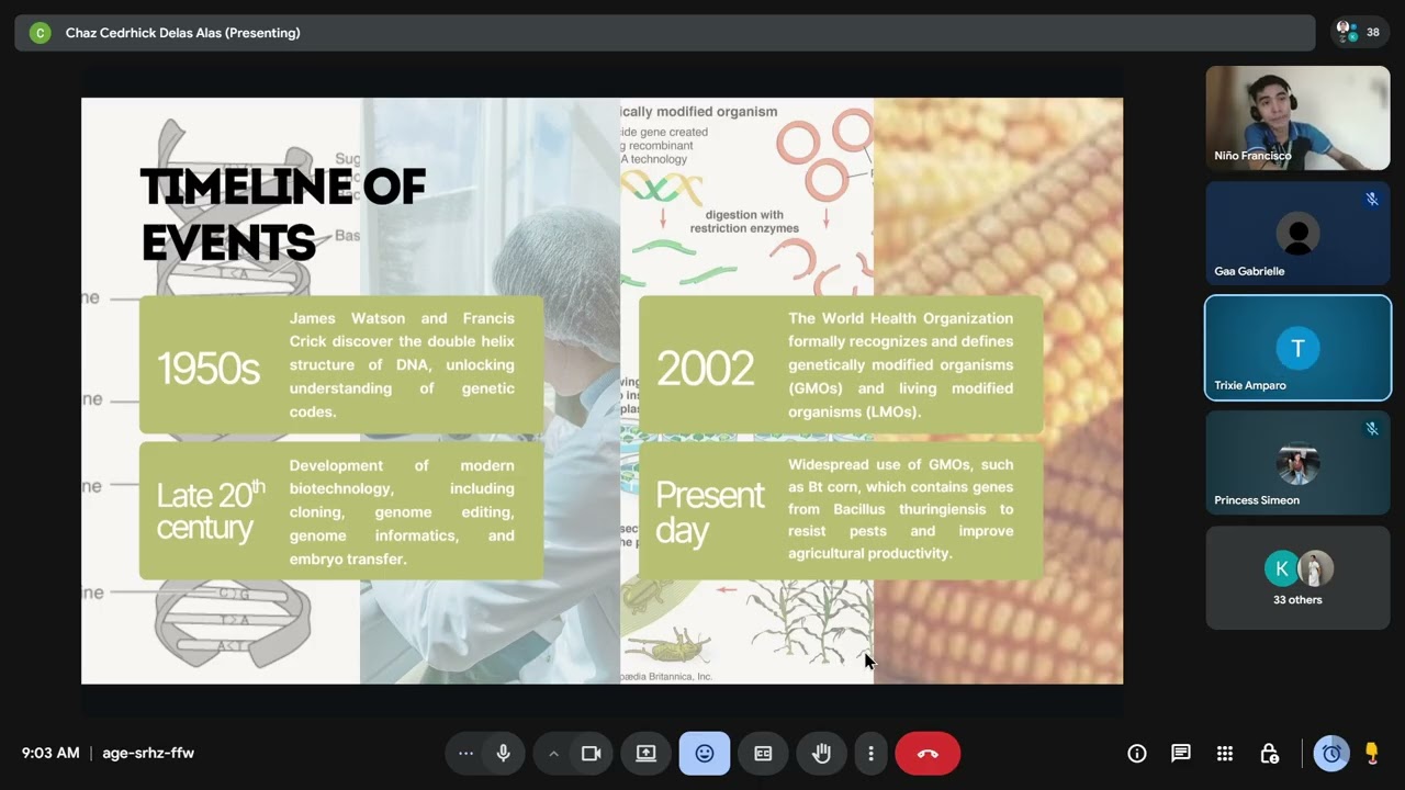 GE 7-STS- Genetically Modified Organism (GMO) and the Nanotechnology (BSN-2B)