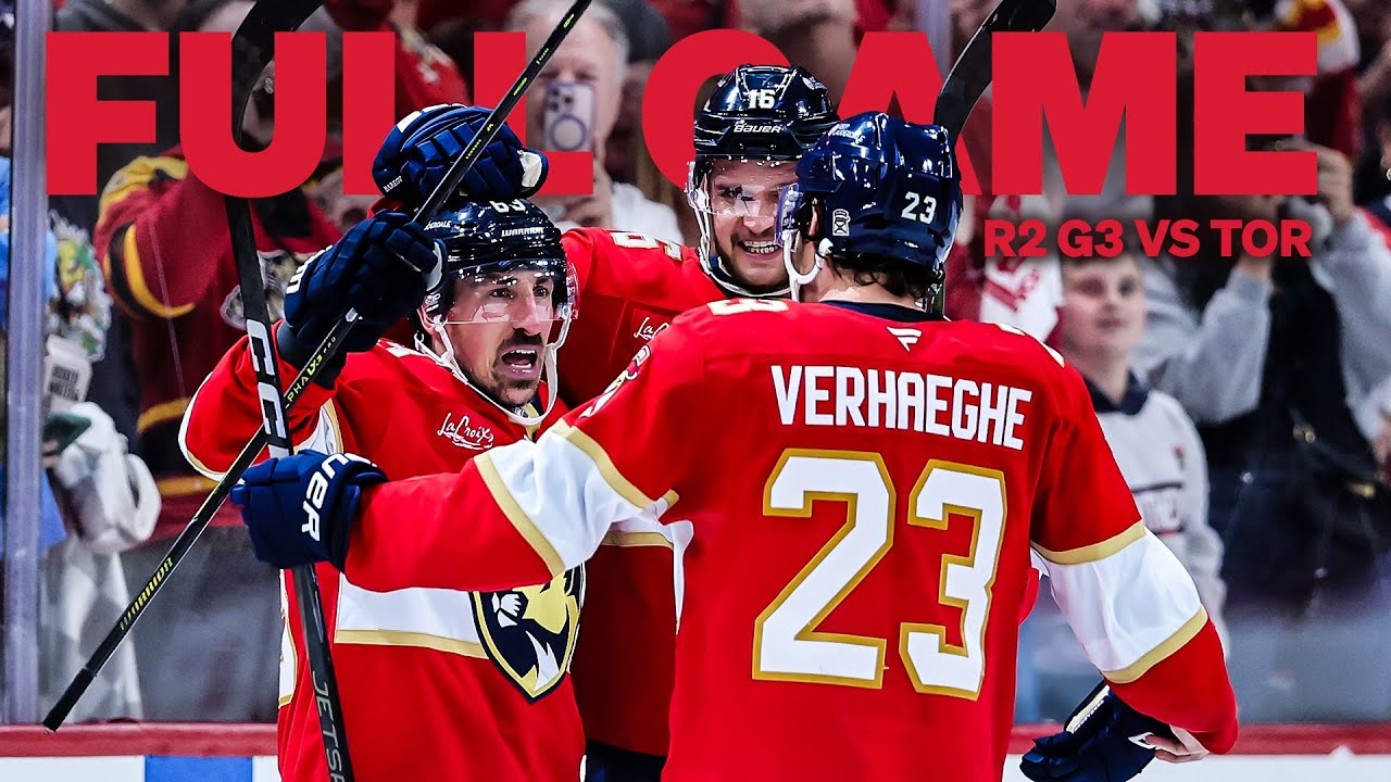 FULL GAME | Panthers vs Maple Leafs Round 2 Game 3 | 5.9.25