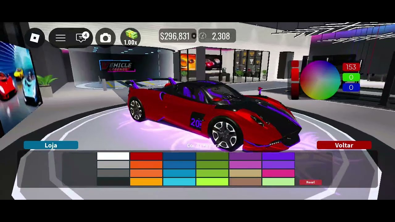 Finalmente eu comprei o Pagani de 2020GT3 que eu tanto queria