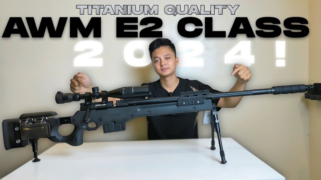 SENAPAN PCP PENINGKAT KARISMA❗AWM E2-CLASS BIGGAME 6000Psi TITANIUM 3mm BY WARRIOR REVOLUTION❗