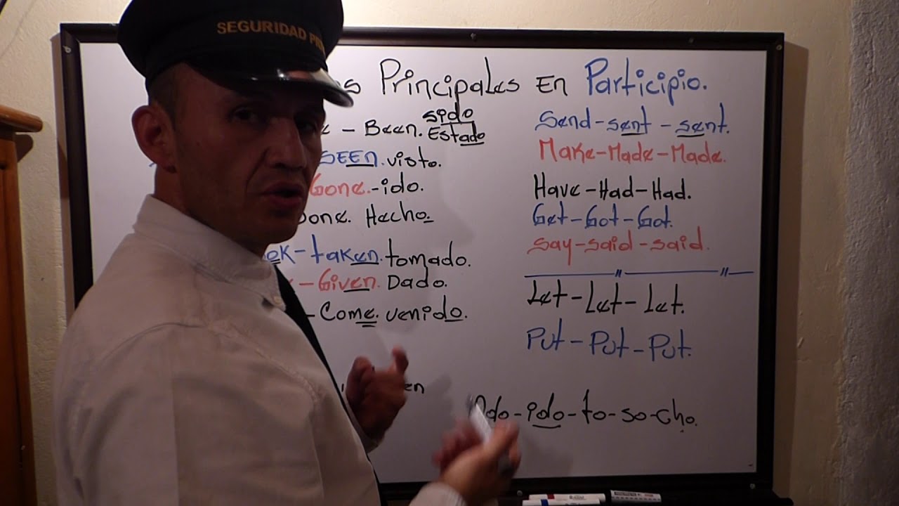 14 VERBOS PRINCIPALES EN PARTICIPIO.