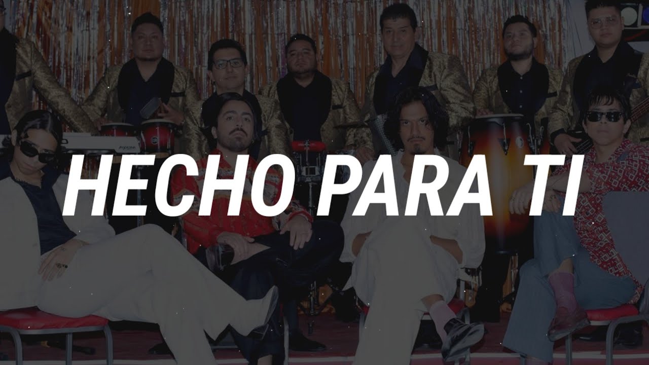 LATIN MAFIA x Omar Apollo - Hecho para ti (Letra/Lyrics)