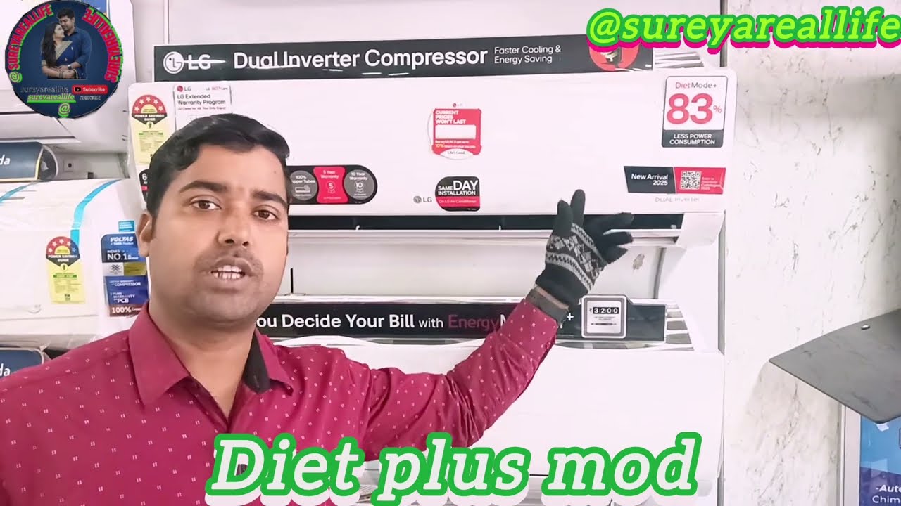 Lg Dual Inverter Split AC  2025 Top Model 