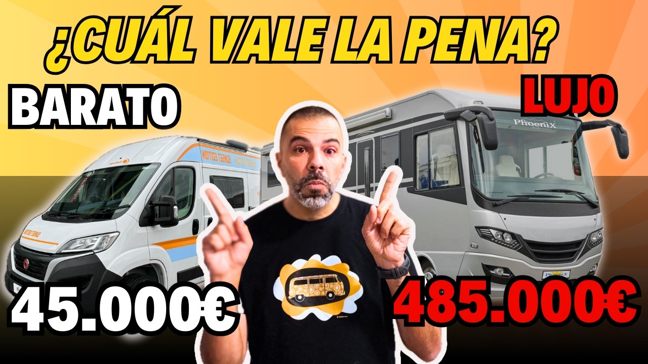 🔥 ¡La Camper de 485.000€ es una LOCURA! 😱 vs. la más barata #323