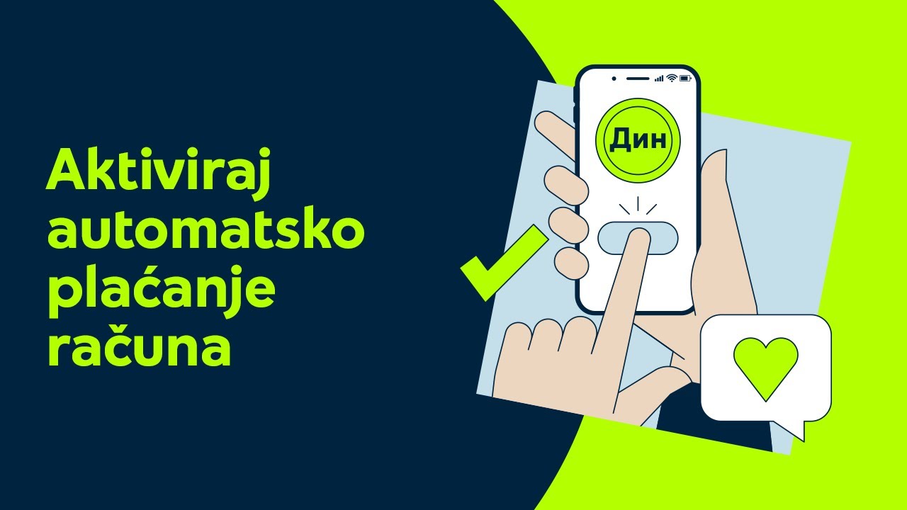 Aktiviraj automatsko plaćanje računa u Yettel aplikaciji