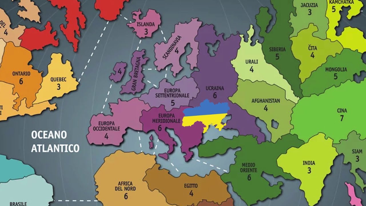 La Crimea e la guerra d'Ucraina spiegate con l'aiuto del Risiko