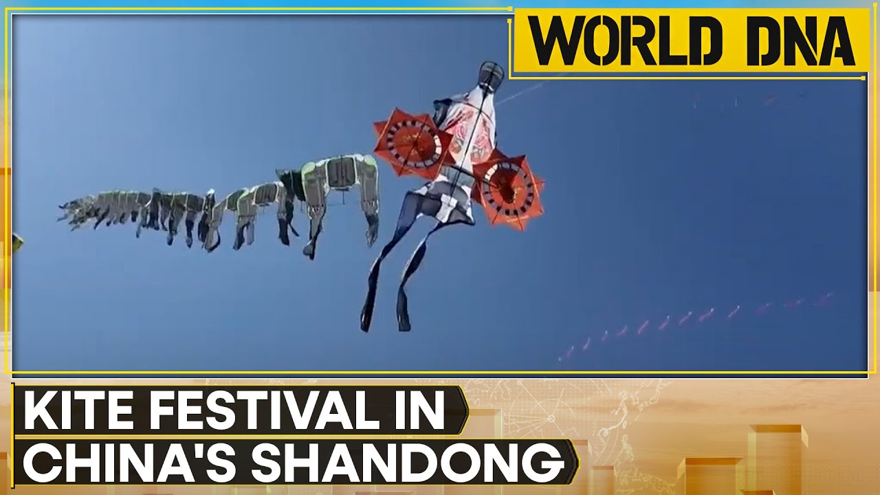 42nd Weifang International Kite Festival: Colorful Kites from 51 Countries Take Flight in Shandong