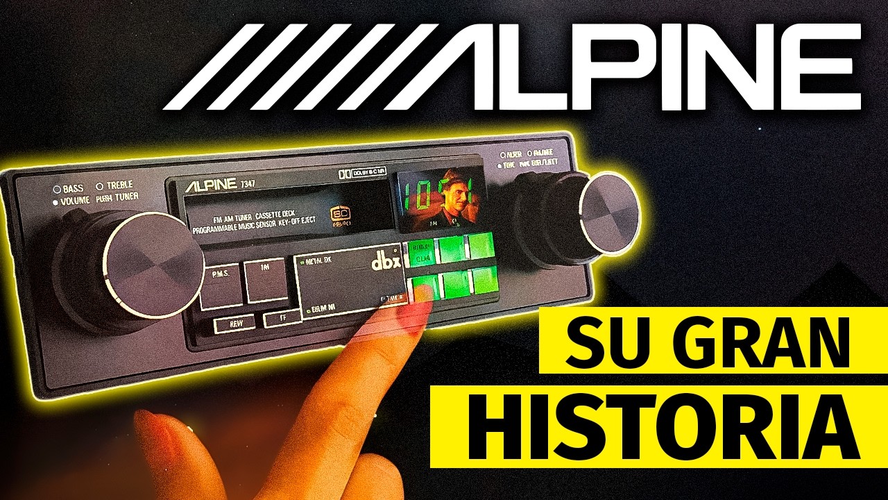 ALPINE: La Marca que REVOLUCIONÓ el SONIDO en el AUTOMÓVIL