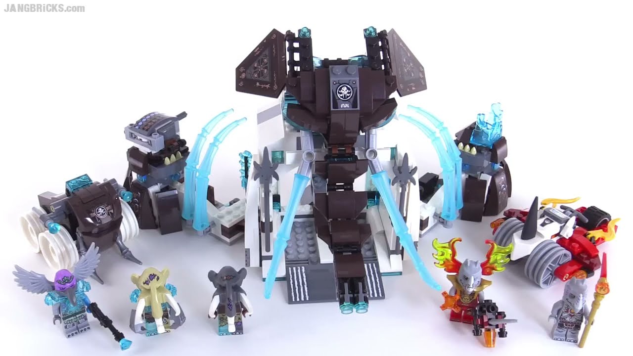 🔄 LEGO Chima 2015 Mammoth's Frozen Stronghold review! 70226 re upload