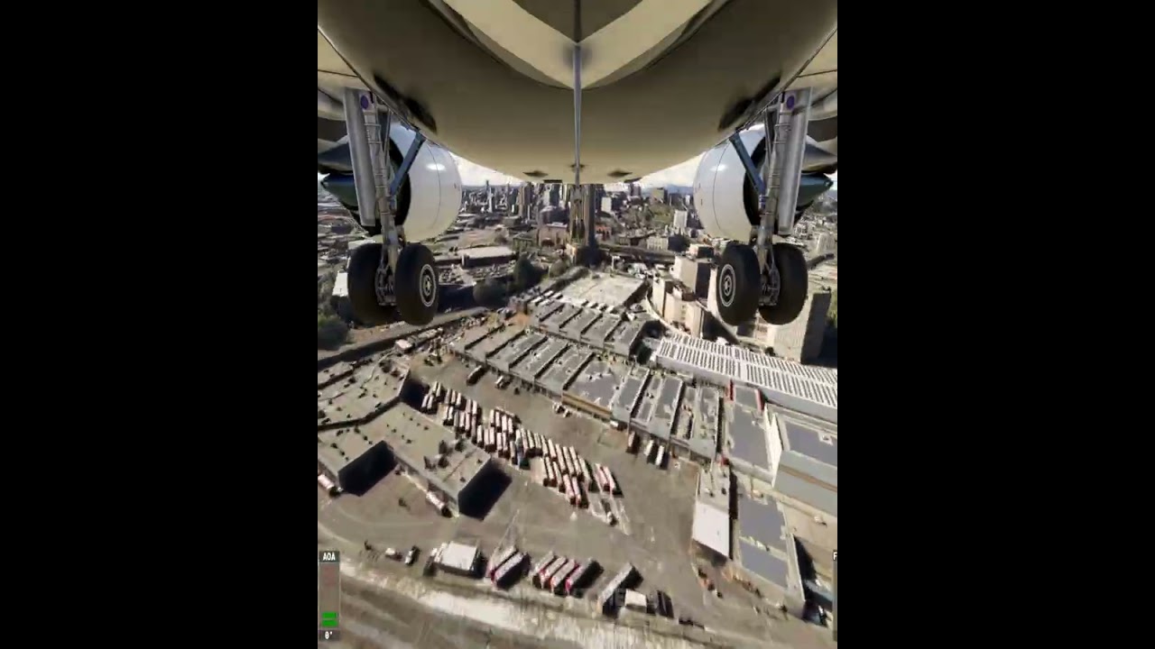 Smooth Landing At Los Angeles International Airport