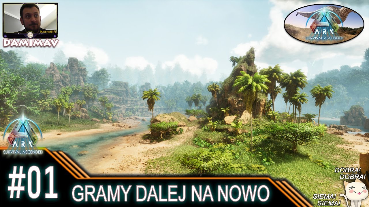 ARK Survival Ascended #01 GRAMY DALEJ NA NOWO