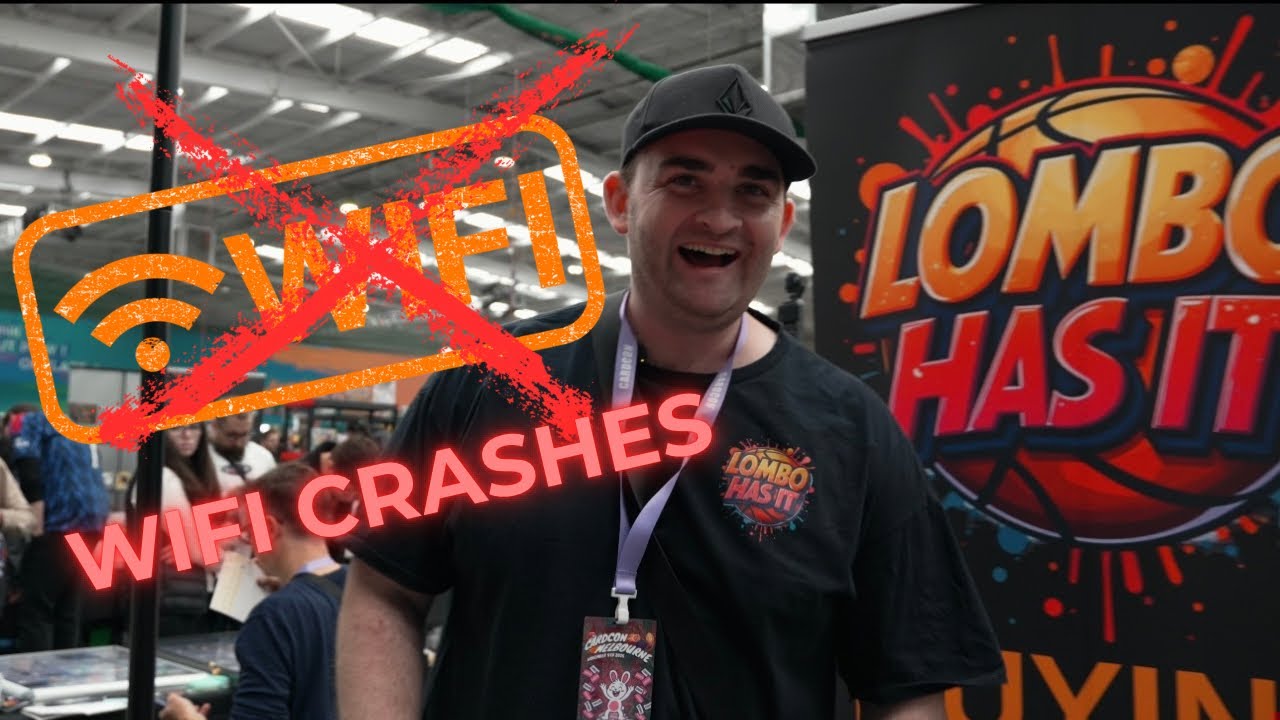 WIFI Crashes @ Card Show! Shoot From The Hip Bois