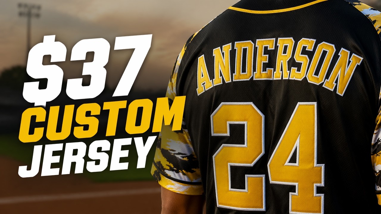$37 Custom Amazon Baseball Jersey