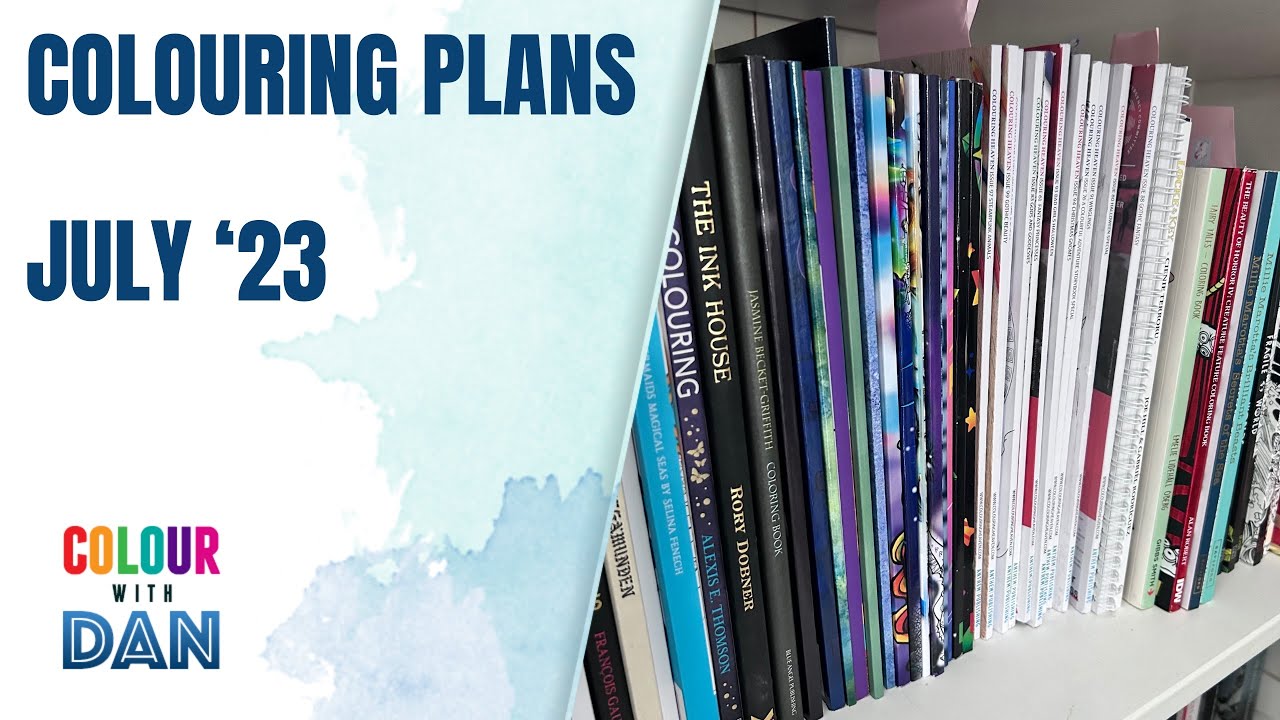 Colouring plans - July 2023