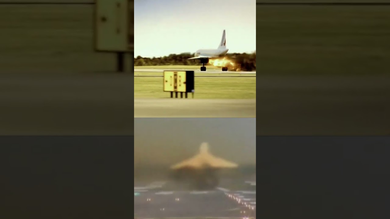 Concorde Crash: Real Footage vs Stunning Animation Breakdown ✈️