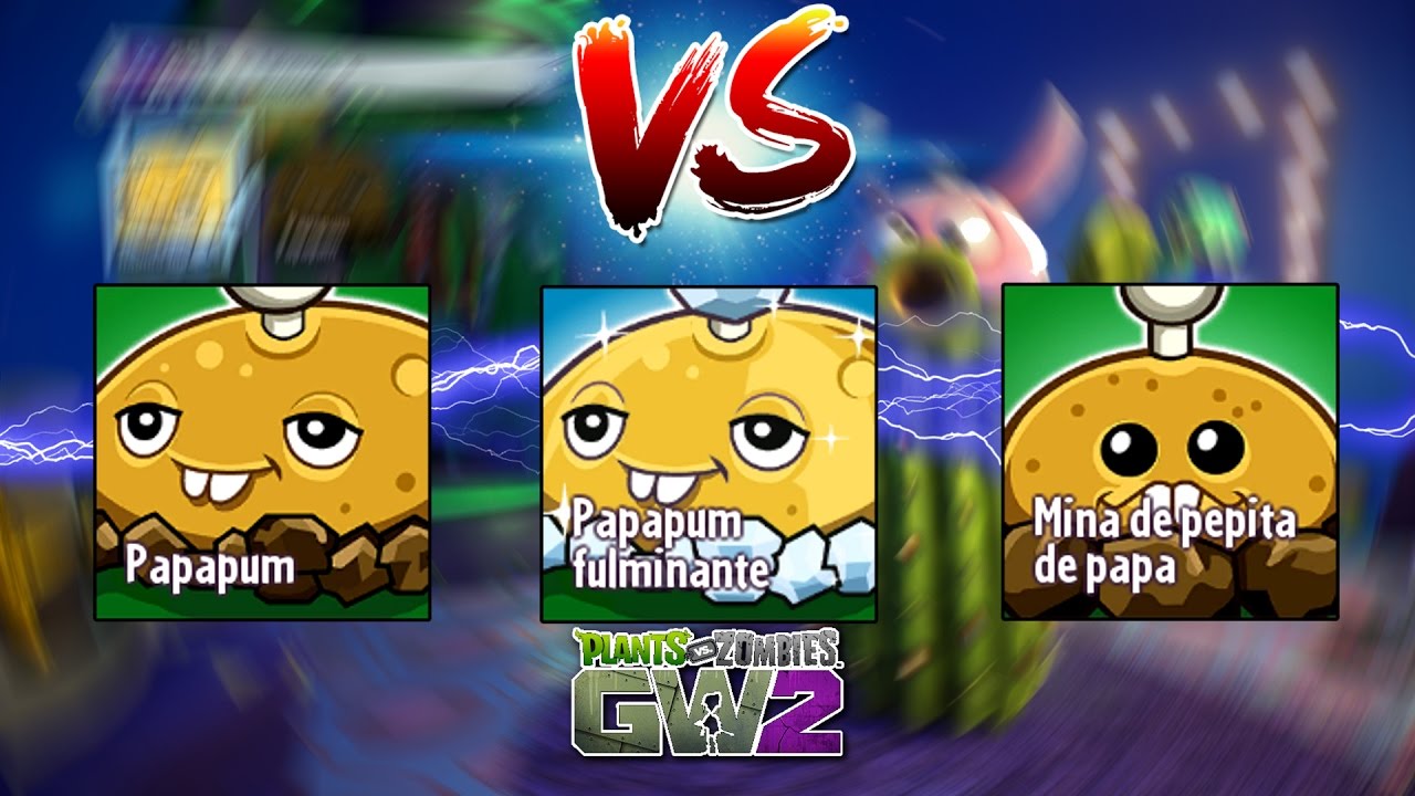 Comparativa: Todas las Papapums | Cactus | PvZ GW2