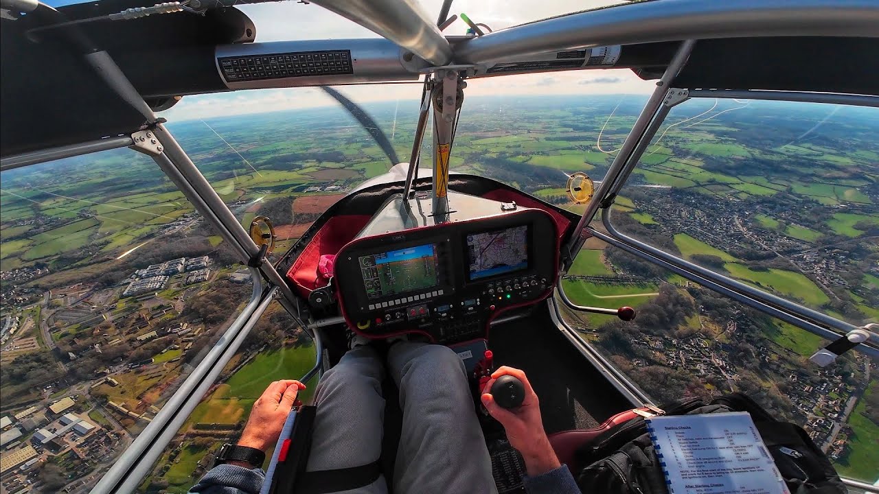Full Skyranger Nynja flight to a farm strip
