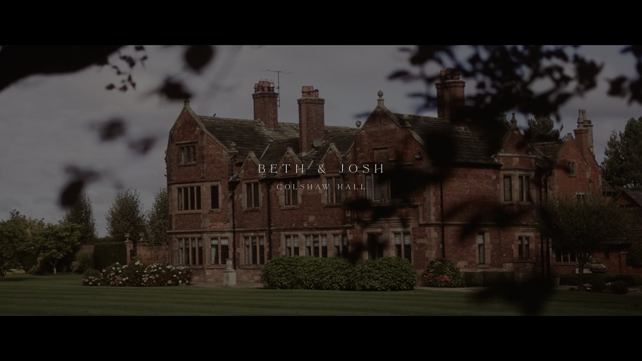Colshaw Hall Summer Wedding Videography // Beth & Josh