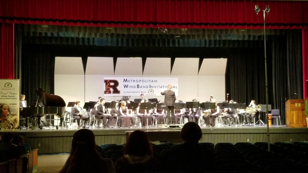 Wind Ensemble Performance at Metropolitan Wind Band Invitiational
