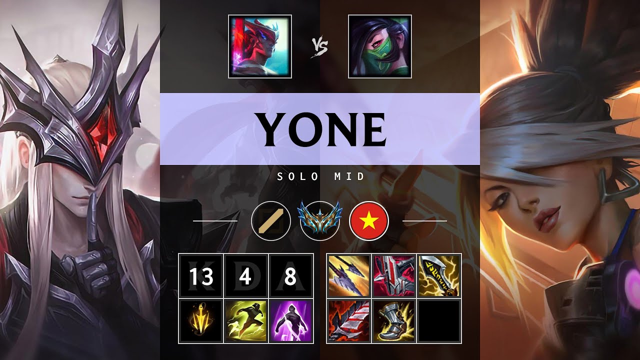Yone Mid vs Akali - VN Challenger Patch 25.18
