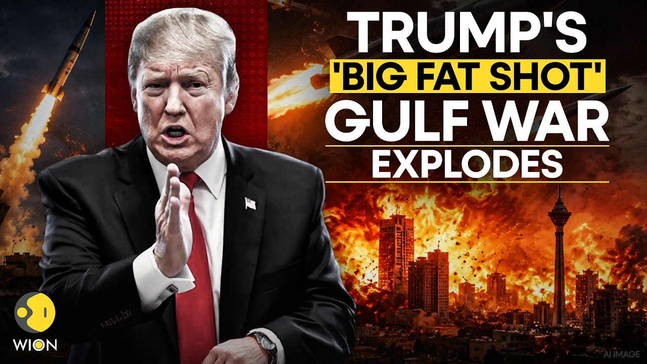US-Iran War: Trump Threatens To Attack Iran's Nuclear Site After Gulf Escalation | WION Originals