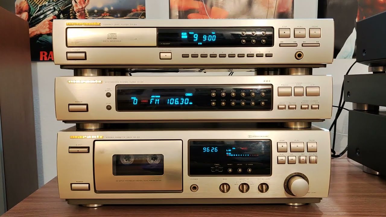 Великолепный комплект Marantz CD-53, SD-53 и ST-63