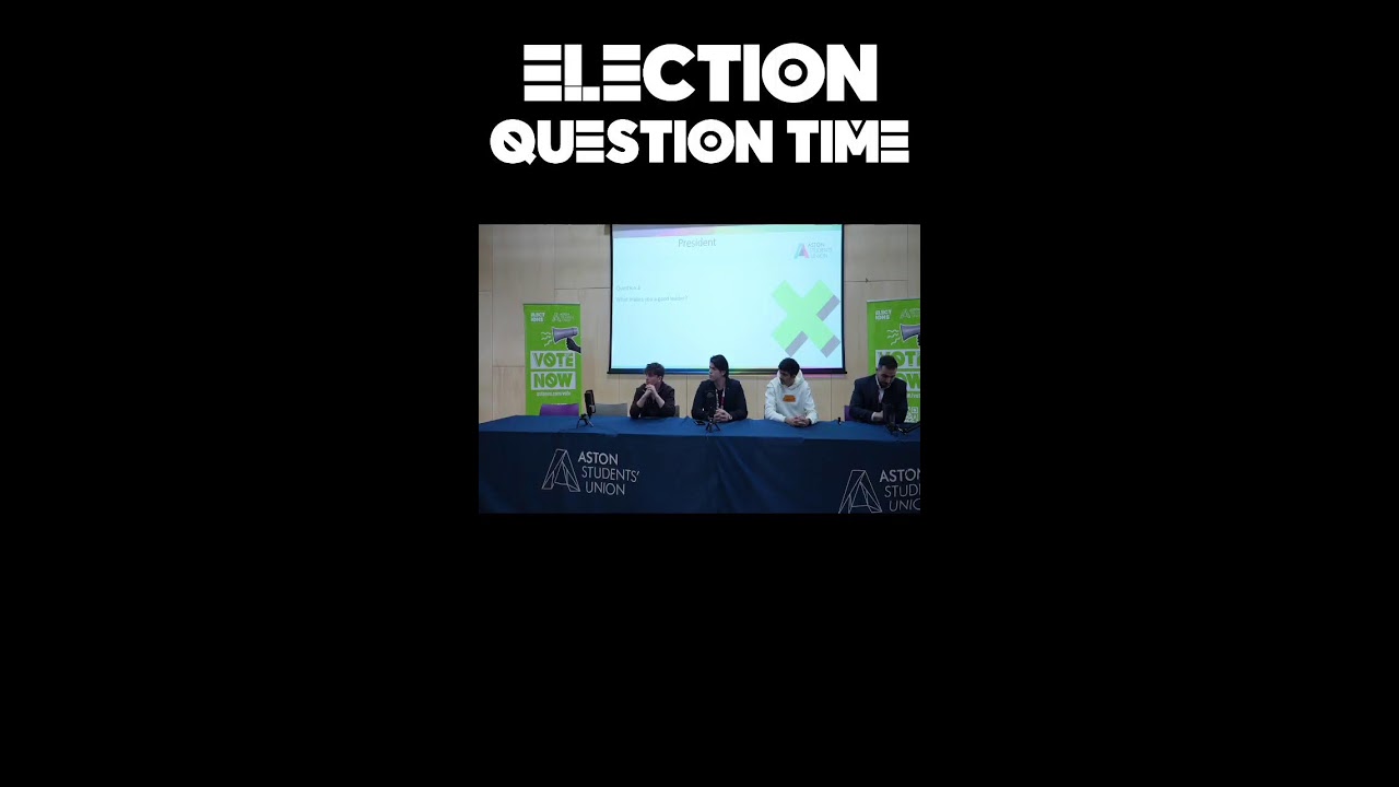 Elections Question Time