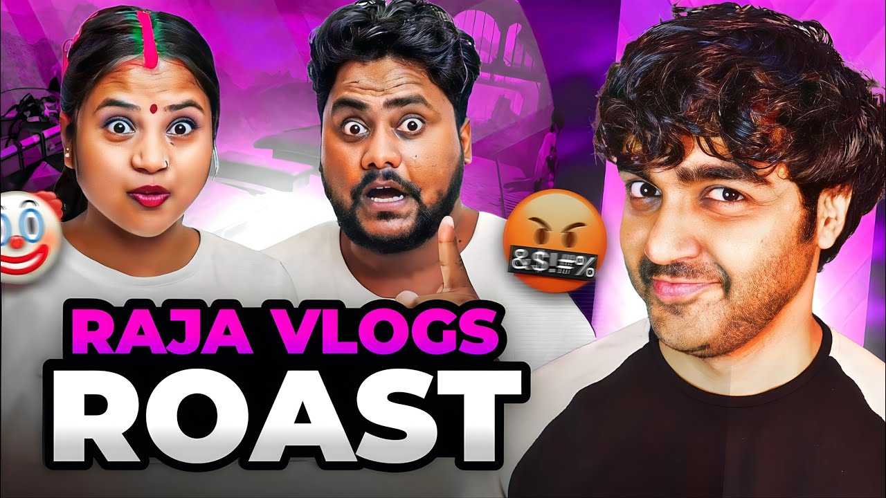 STOP THIS CRINGE RAJA VLOGS! (ROAST)