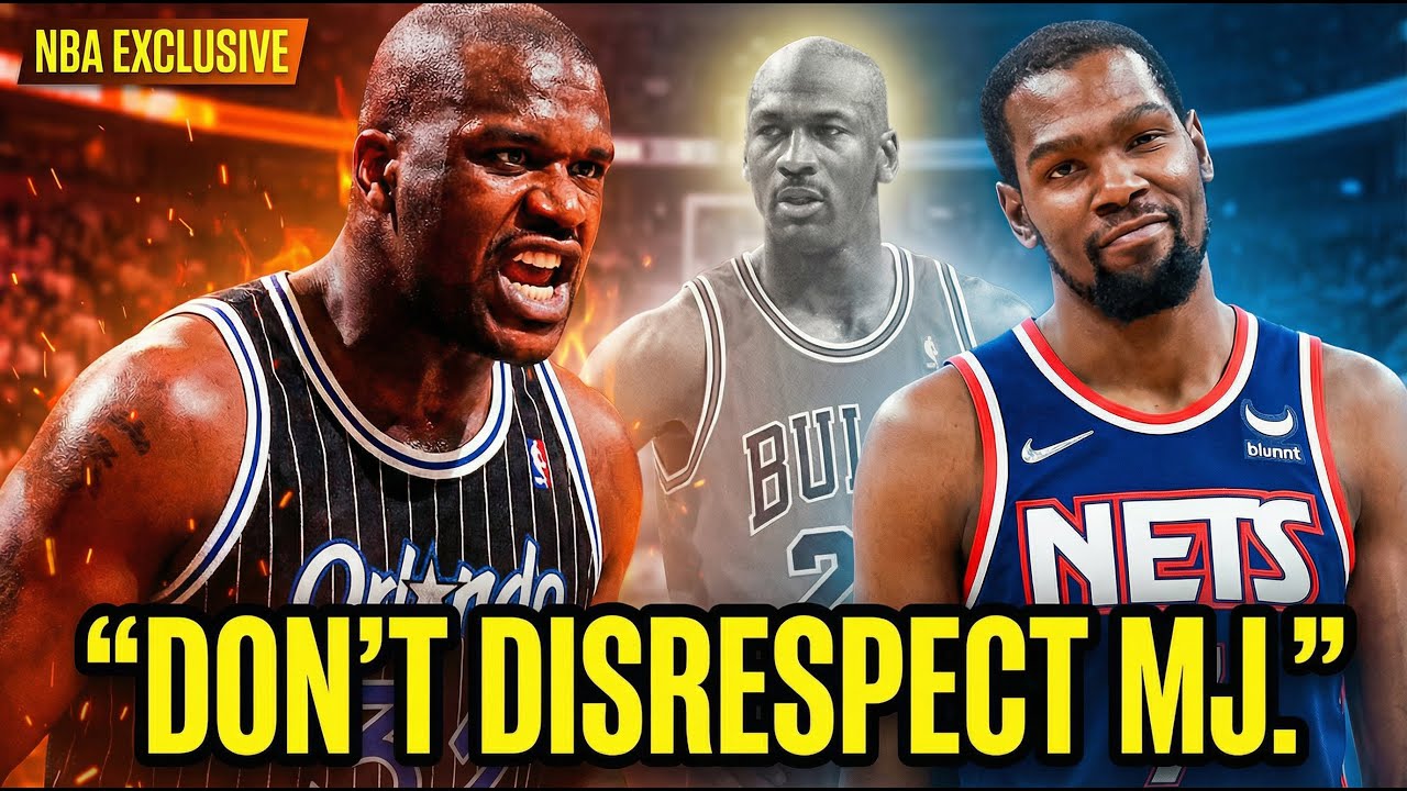 Shaquille O'Neal CONFRONTS Kevin Durant for Mocking Michael Jordan — This Got HEATED!
