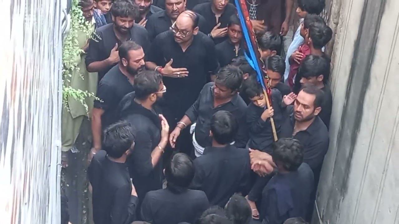 10 Muharram 2022 Jalous Taziaah, Imam Bargah ward no 1, Hafizabad