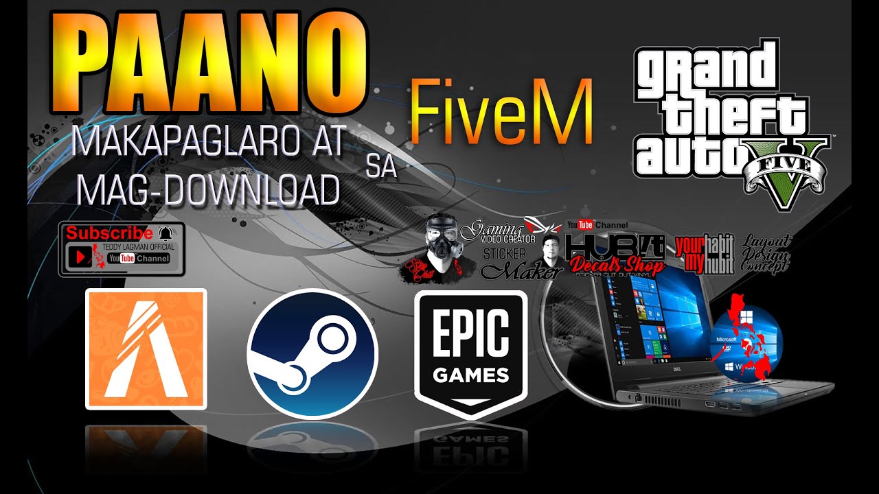 TUTORIAL PAANO MAKAPAGLARO SA FIVEM GTA 5 ONLINE
