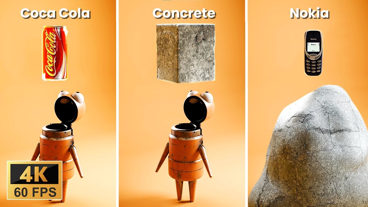 Peak Satisfying Blender 3D Physics Simulation | 8 Minutes of Non-Stop Satisfaction