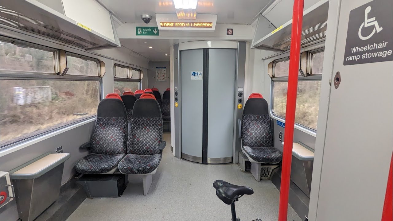 Transport for Wales full journey Cheltenham Spa to Maesteg 13/02/2024