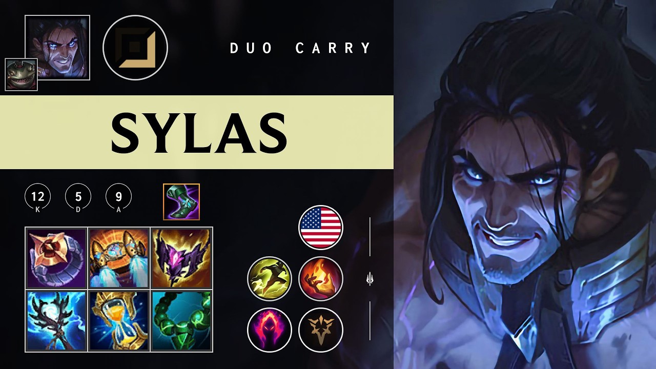 Sylas Carry vs Caitlyn - NA  Patch 26.03