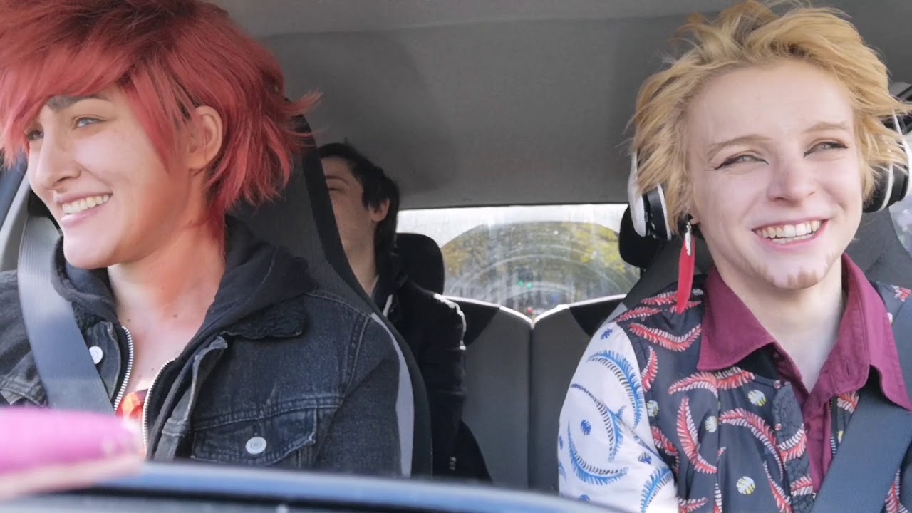 Car Karaoke? I think - with Hawks & Touya