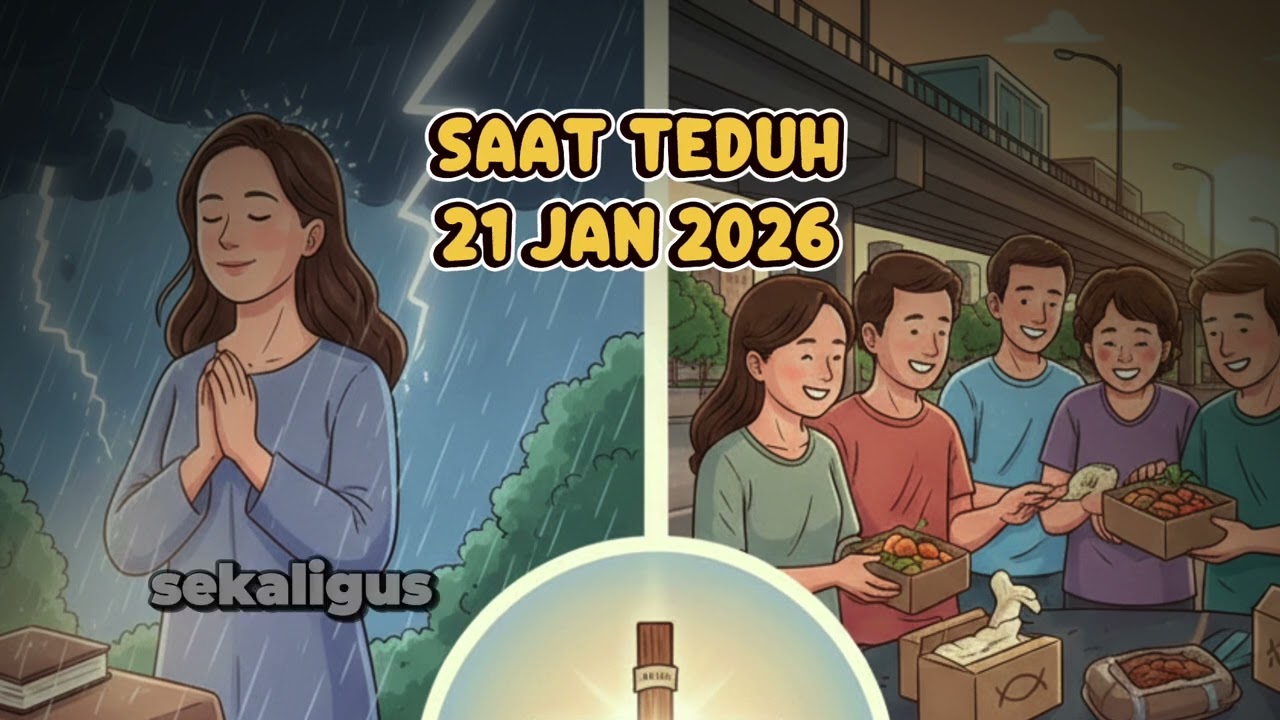Saat Teduh, 21 Januari 2026