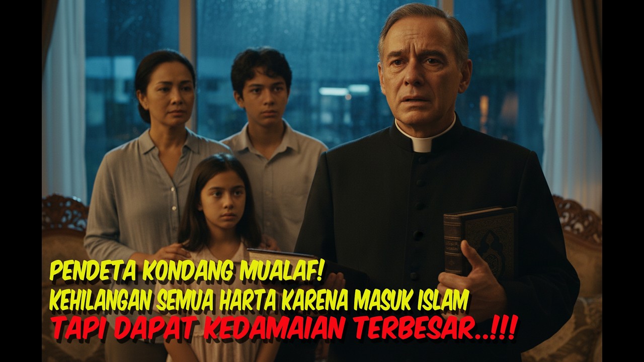 PENDETA KONDANG MUALAF! KEHILANGAN SEMUA HARTA KARENA MASUK ISLAM TAPI DAPAT KEDAMAIAN TERBESAR..!!!