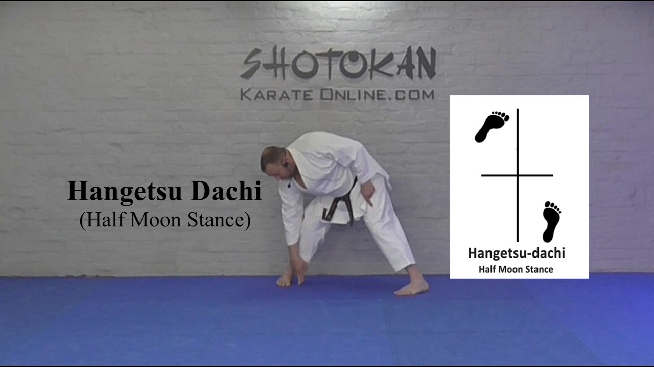Hangetsu Dachi Shotokan Karate Stances