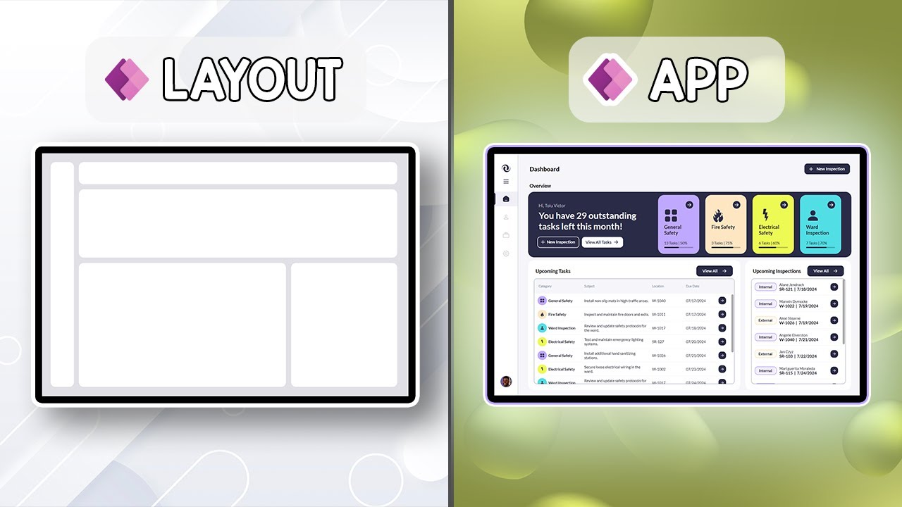 How to create Modern UI Layouts in Power Apps | Complete Beginner tutorial