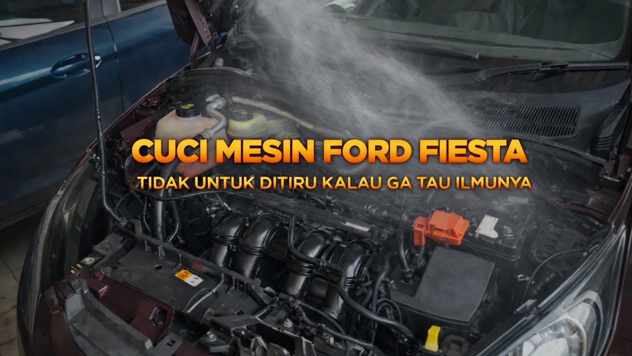 Cuci mesin ford fiesta #carmachinewasher #automobile #fordperformance #fordfiesta 