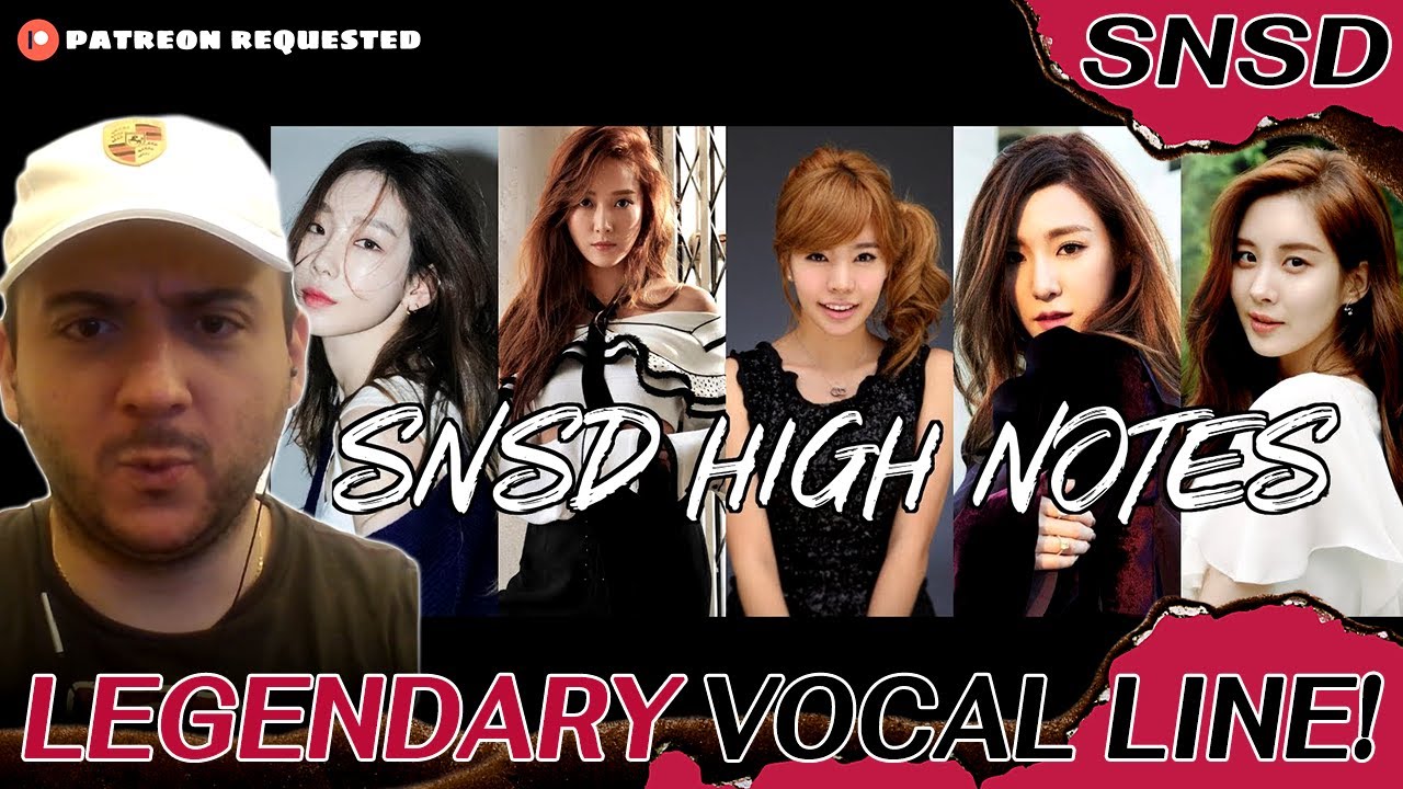 Girls' Generation - SNSD High Notes - Legendary Vocal line by Avatarkyungsoo | REACTION